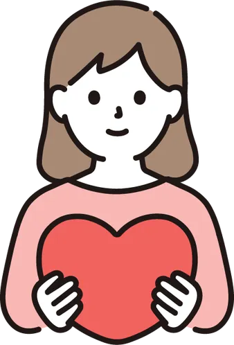 教育学部 先輩のイラスト