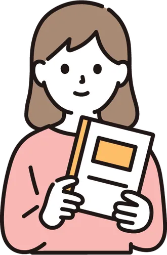 教育学部 先輩のイラスト