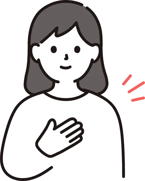 教育学部 先輩のイラスト